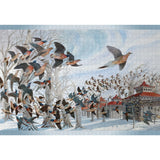 The Last Passenger Pigeon by John A. Ruthven 1000 Piece Puzzle - The Puzzle Nerds