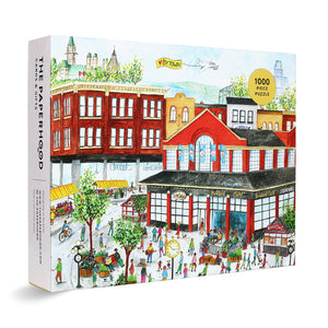 The Paperhood - Ottawa's ByWard Market 1000 Piece Puzzle - The Puzzle Nerds