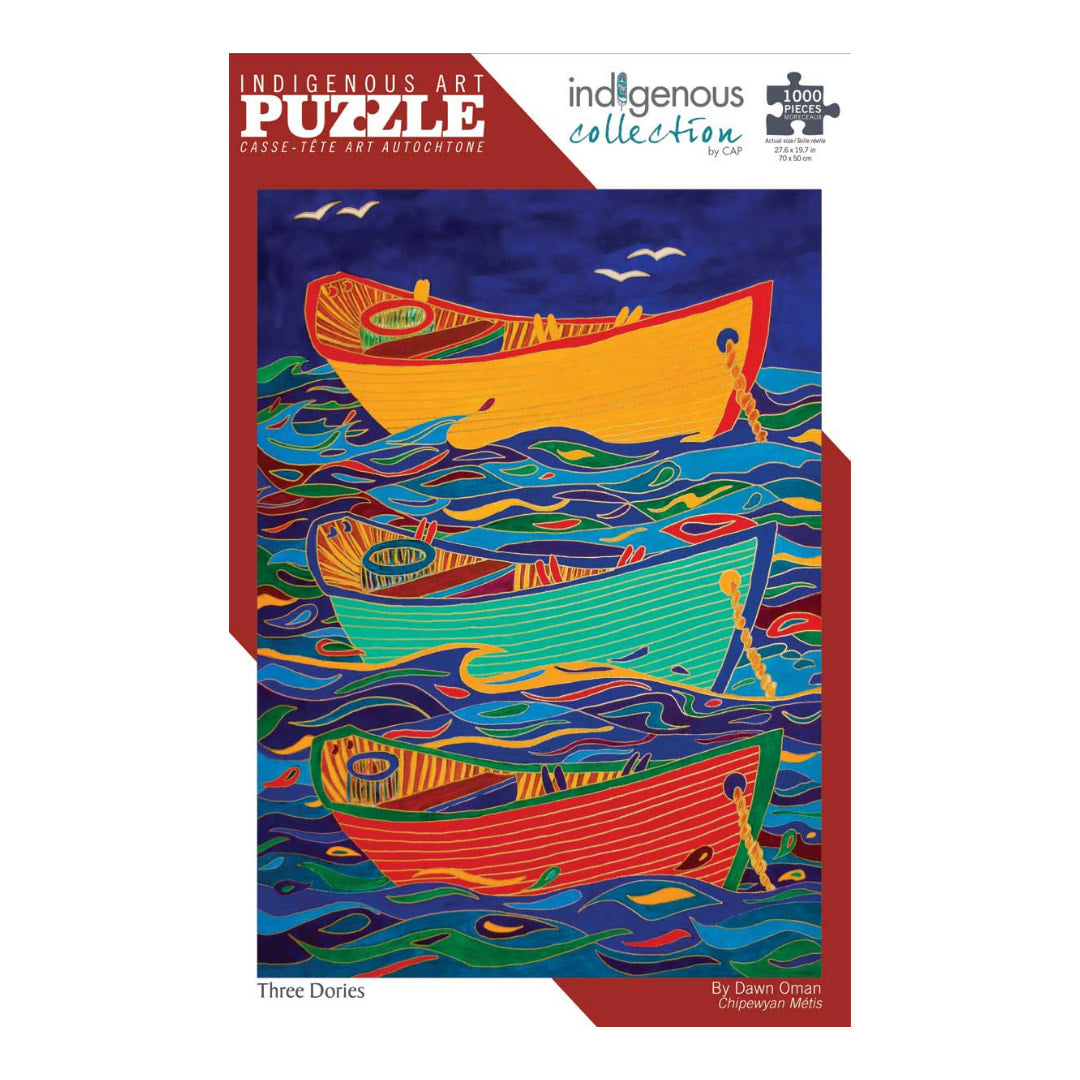 Three Dories 1000 Piece Puzzle - The Puzzle Nerds