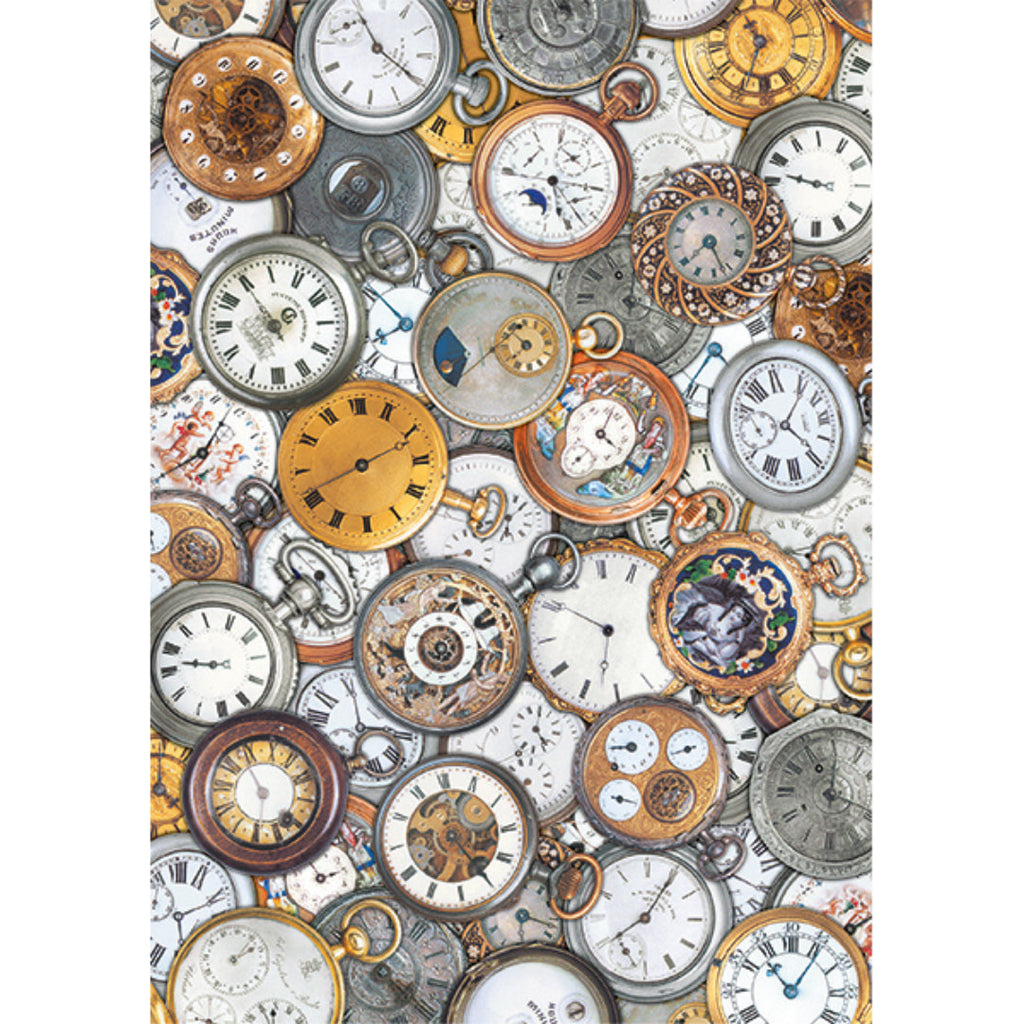 Timepieces 1000 Piece Puzzle - The Puzzle Nerds