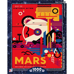 Visit Mars 1000 Piece Puzzle - The Puzzle Nerds