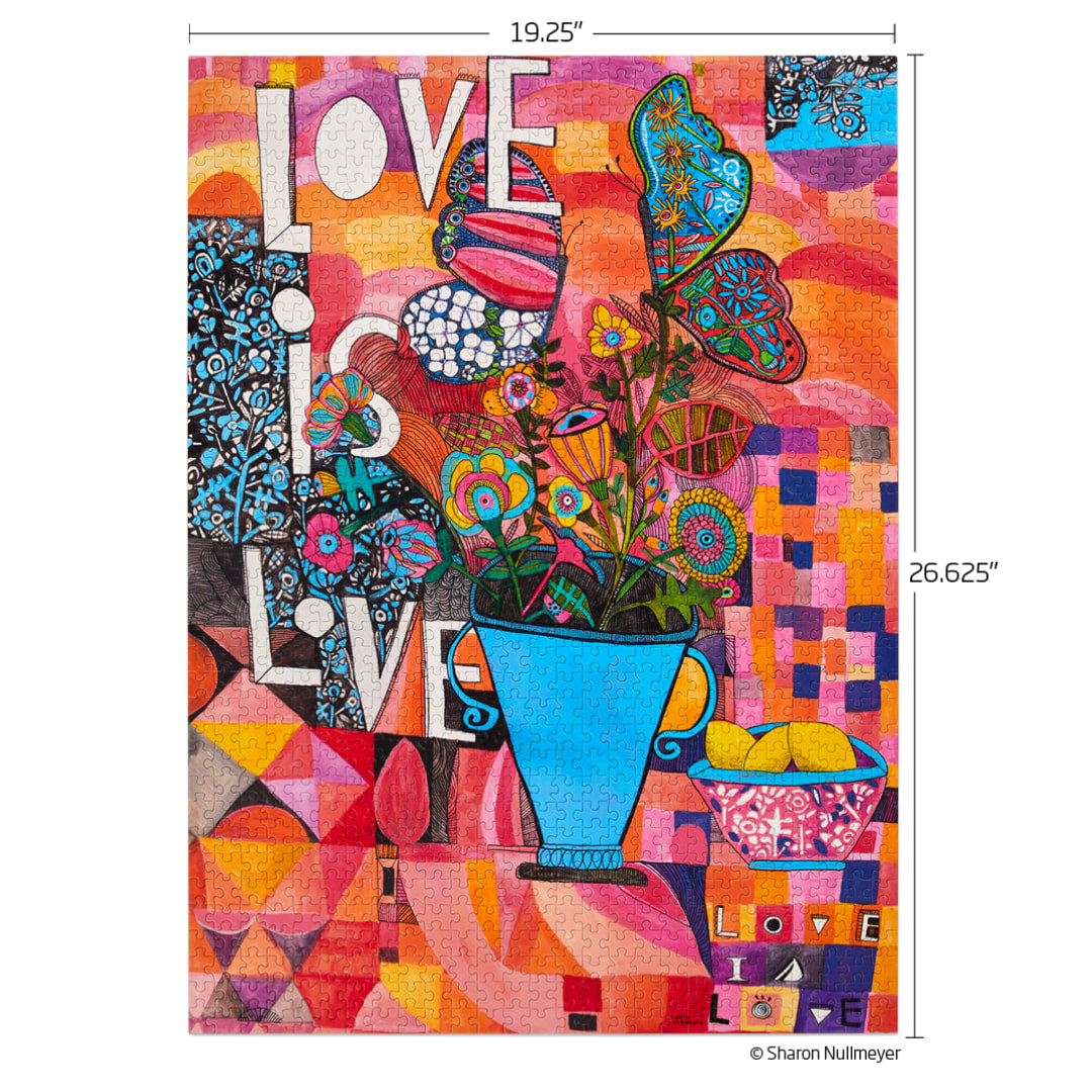 Werkshoppe- Love Is Love 1000 Piece Puzzle- The Puzzle Nerds