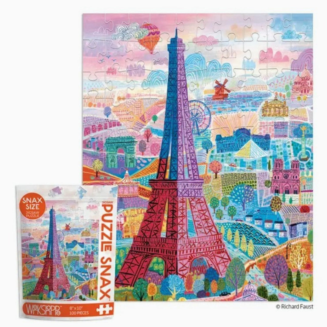 Werkshoppe - Paris 100 Piece Puzzle - The Puzzle Nerds