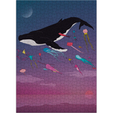 Whale 500 Piece Puzzle - The Puzzle Nerds - Cloudberries