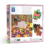 Woman In Flowers 1000 Piece Puzzle - eeboo - The Puzzle Nerds