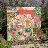 eeBoo - English Cottage 1000 Piece Puzzle - The Puzzle Nerds