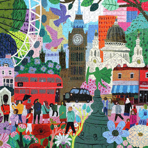 eeBoo - London Life 1000 Piece Puzzle - The Puzzle Nerds