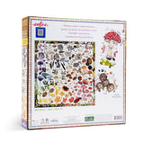 eeBoo - Mushroom Rainbow 1000 Piece Puzzle - The Puzzle Nerds