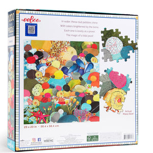 eeBoo - Pebbles 1000 Piece Puzzle - The Puzzle Nerds