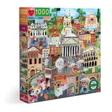 eeBoo - Rome 1000 Piece Puzzle - The Puzzle Nerds