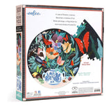 eeBoo - Still Life With Flowers 500 Piece Round Puzzle - The Puzzle Nerds 